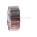 Pferd 3" x 1" Mounted Flap Wheel - 1/4" Shank - Aluminum Oxide - 240 Grit 45212